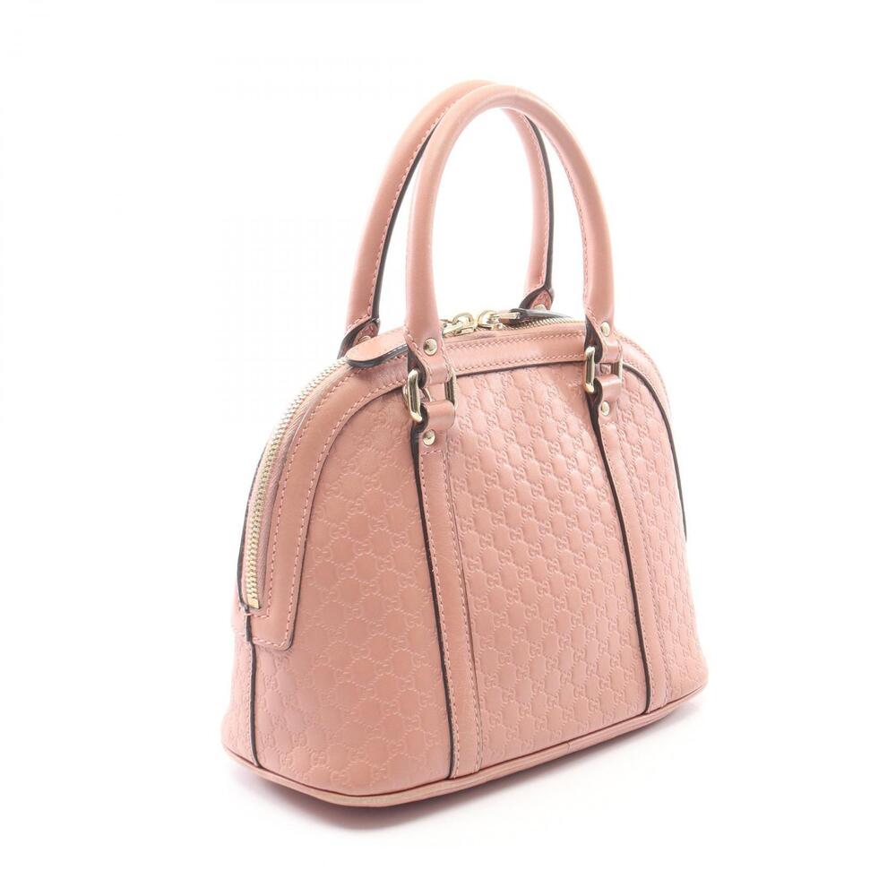 Gucci Leather Pink ssima Handbag Pink